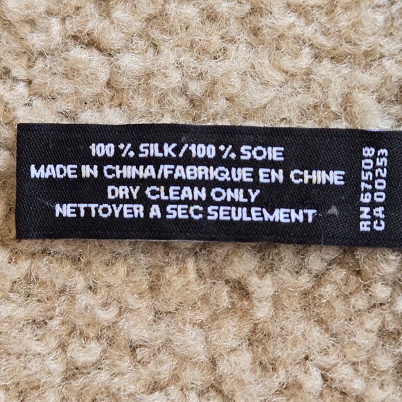 Jones New York Silk Chiffon Scarf - Picture 9 of 10